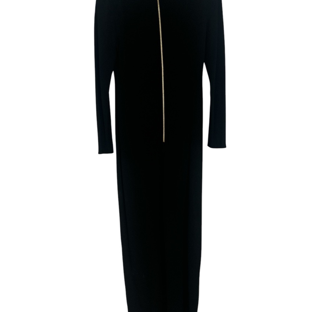 Haney Gia Long Sleeve Embellished Slit Dress/Gown Sz 8 - Picture 7 of 7